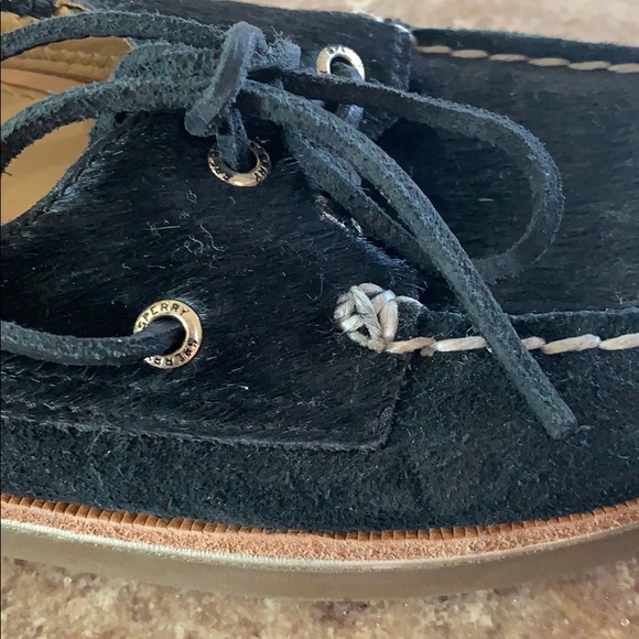 Black Sperry Loafers - Picture 3 of 5